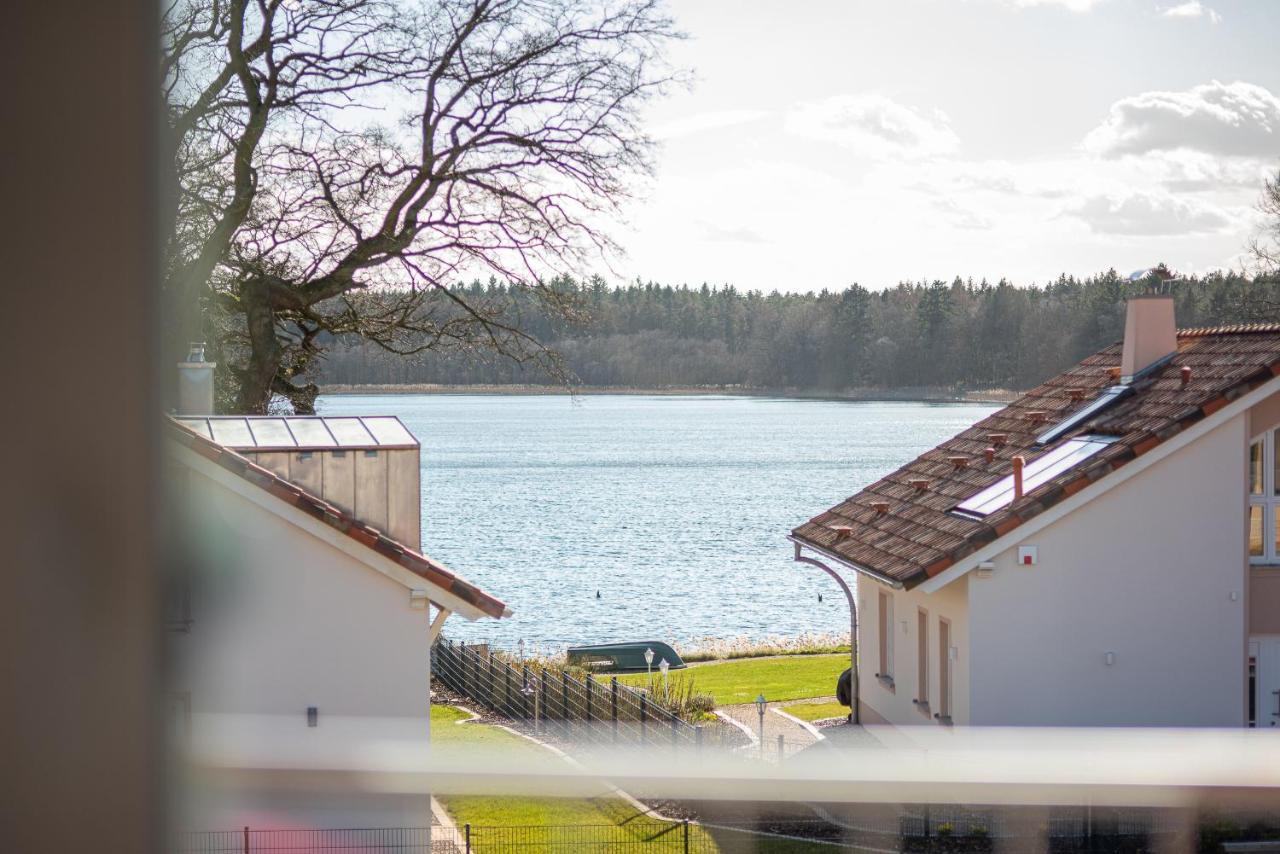 Ferienhaus-See-Sauna-Kamin-Hund Mit E-Ladestation Krakow am See Exteriér fotografie