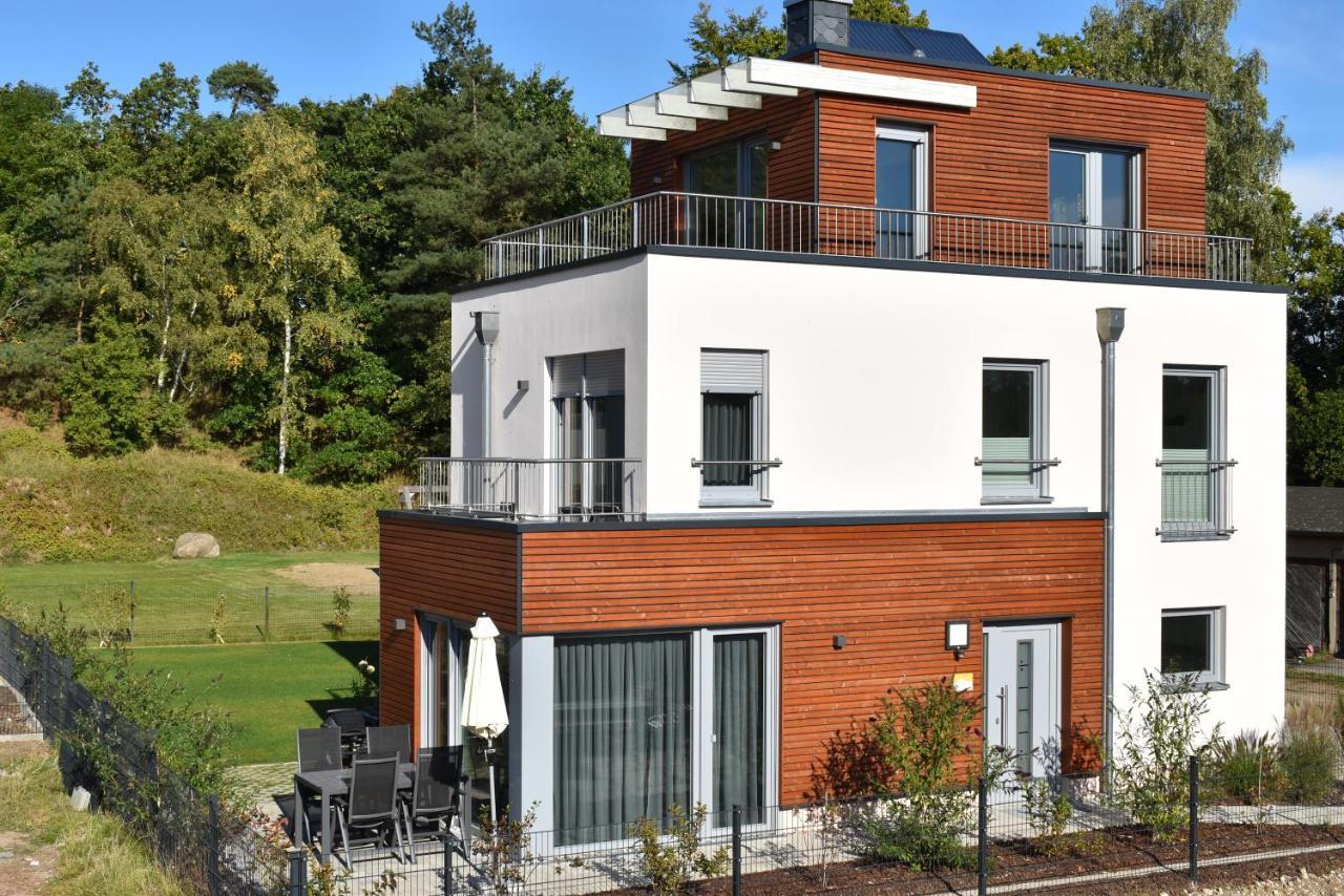 Ferienhaus-See-Sauna-Kamin-Hund Mit E-Ladestation Krakow am See Exteriér fotografie
